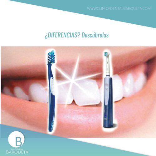 Diferencias entre cepillo dental eléctrico y manual